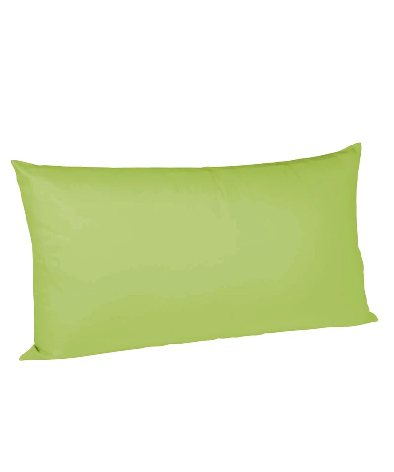 S-009100 | colours | fleuresse | Saftig grüne Kissenhüllen reine Baumwolle | 7041 APFELGRÜN | 100% Baumwolle | 4043202167627