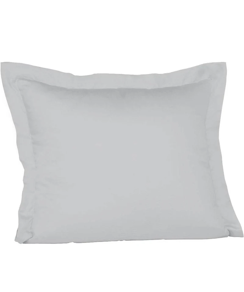 S-009100 | colours | fleuresse | Grauer Kissenbezug aus Mako Satin | 0978 SILBER | 100% Baumwolle | 4043202097627