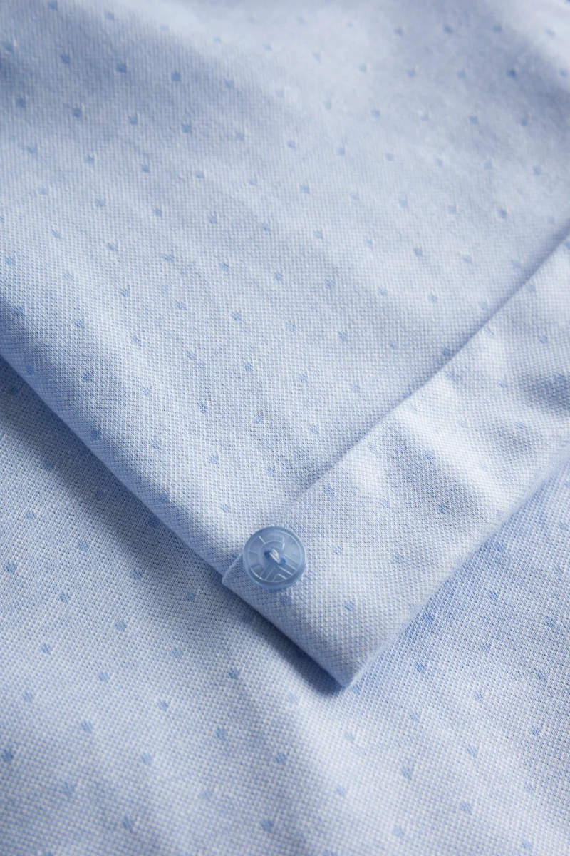 Py, 1/2 sleeve, pants 1/1, button p, Skyblue