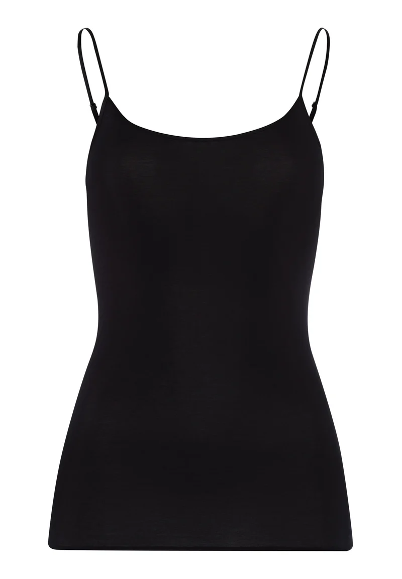 Cotton Seamless Spaghetti Top