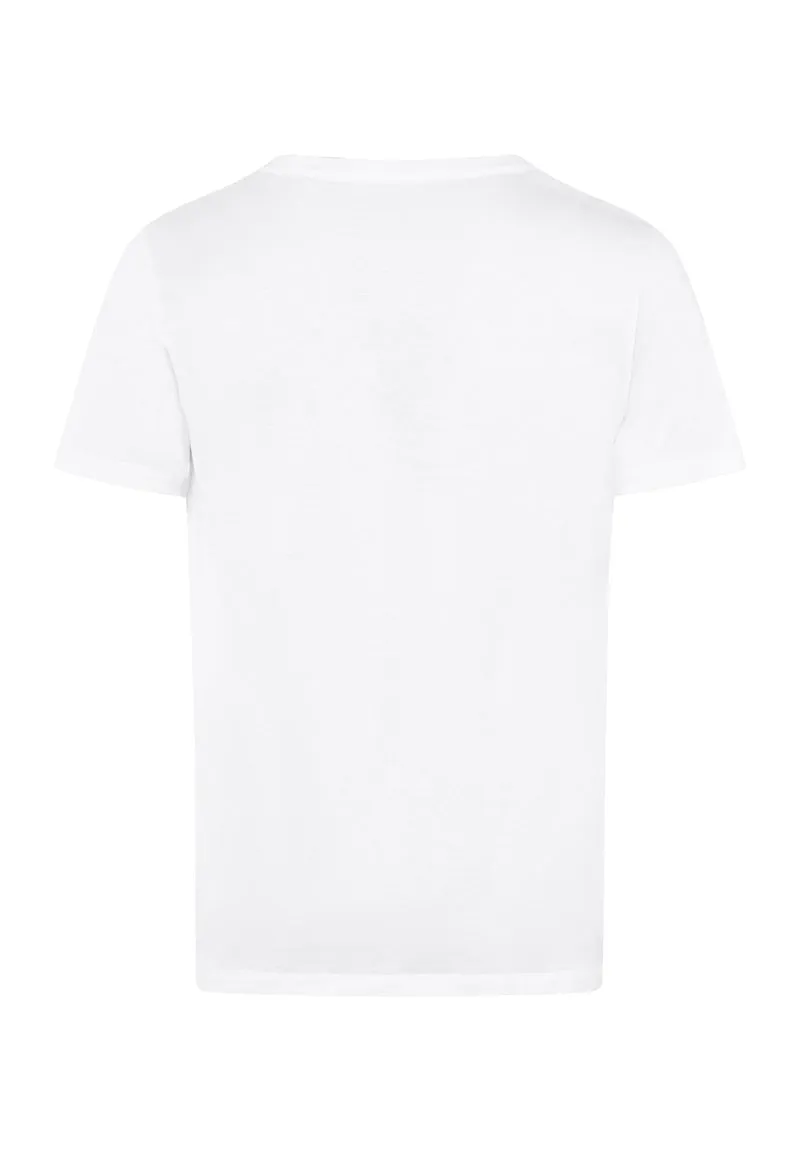 Cotton Sporty SSLV Shirt V-Neck