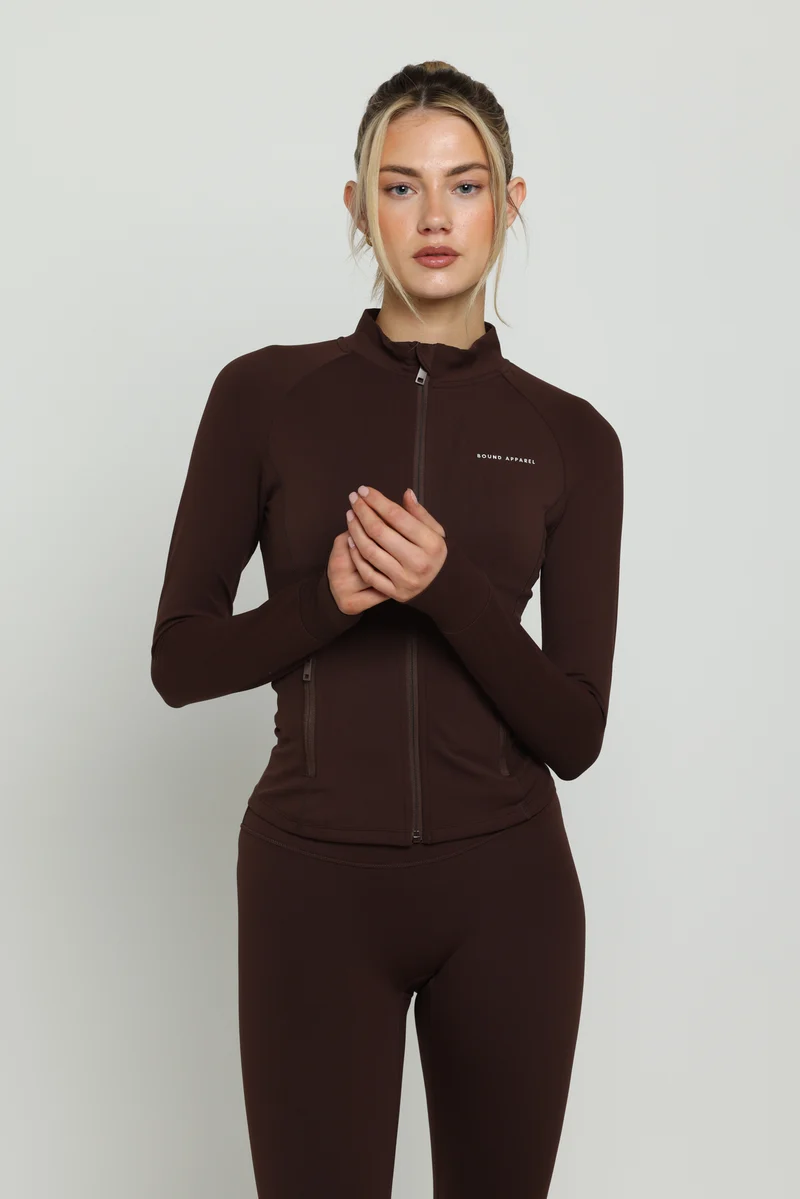 Chocolate Boundless Longline Cinch Jacket