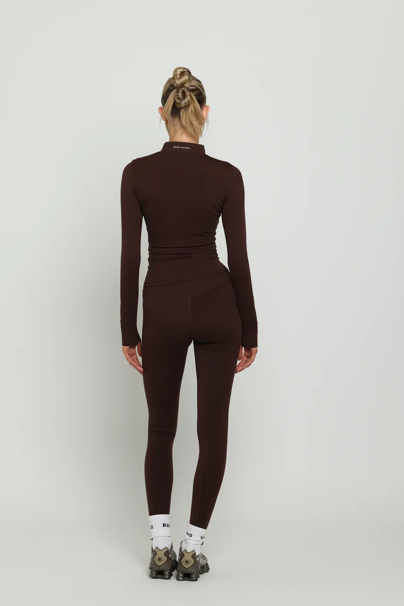 Chocolate Boundless Longline Cinch Jacket