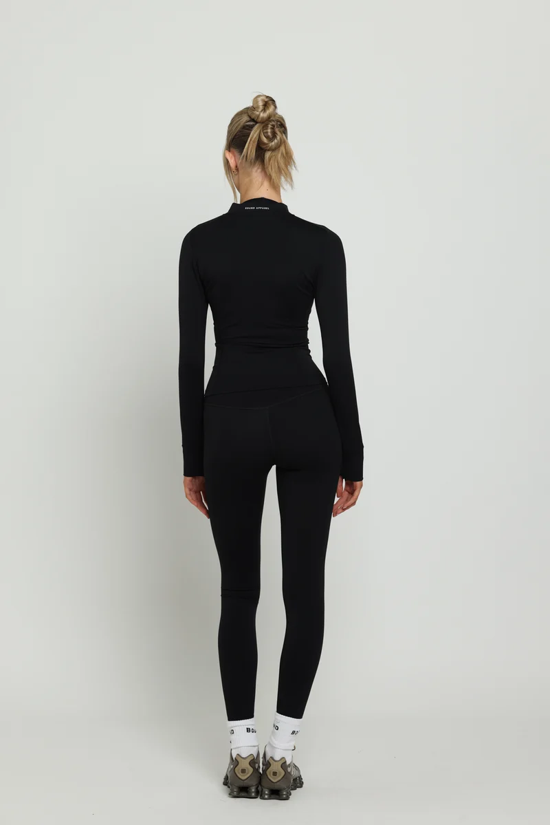 Black Boundless Longline Cinch Jacket