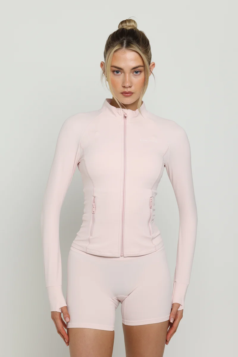 Strawberry Milk Boundless Longline Cinch Jacket