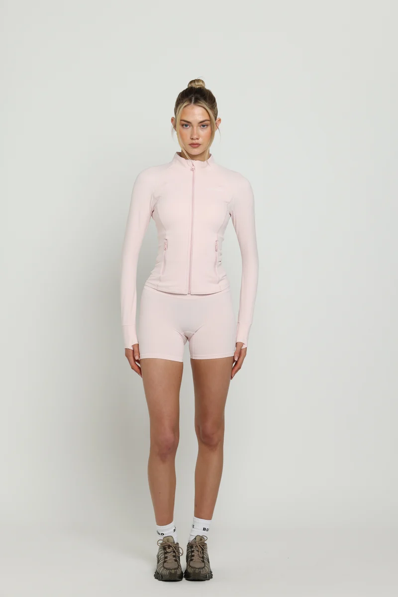 Strawberry Milk Boundless Longline Cinch Jacket