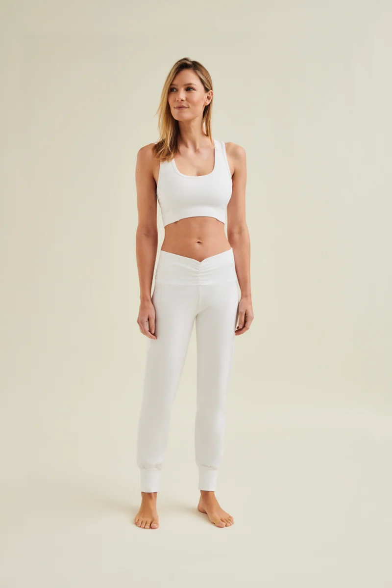 New Best Yoga Pants - Diamond White