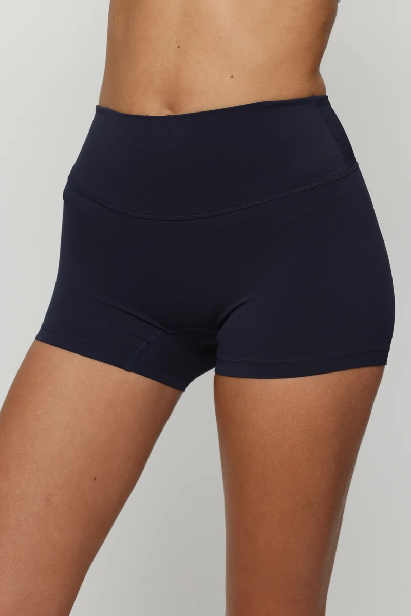 Space Blue Mini Boundless Shorts