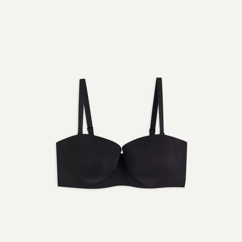 17-Padded Microfiber Balconette Bra