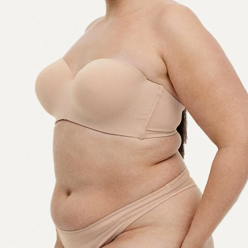 17-Padded Microfiber Balconette Bra