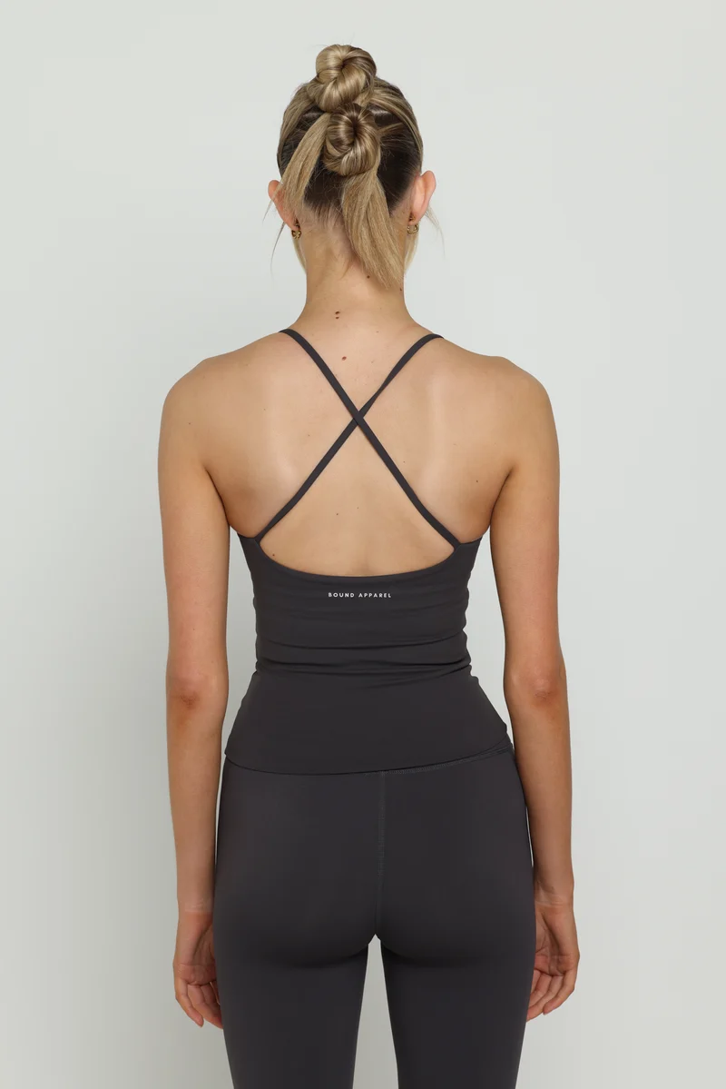 Charcoal Racer Boundless Tank