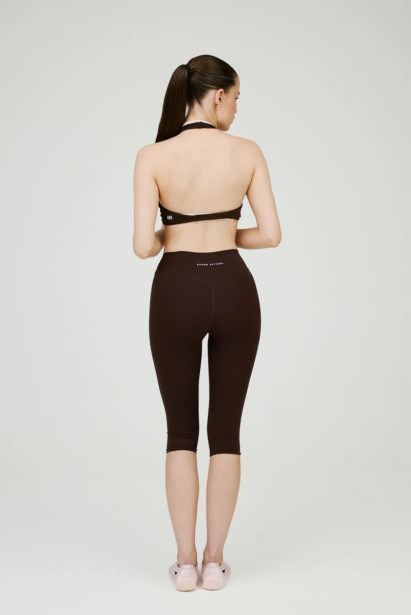 Chocolate Contour Capris