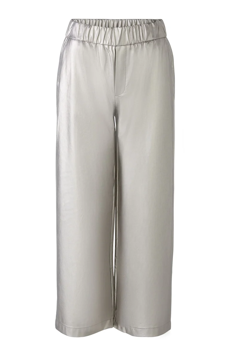 Culotte in Lederoptik