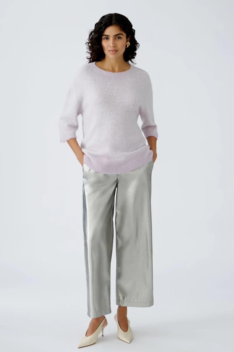 Culotte in Lederoptik