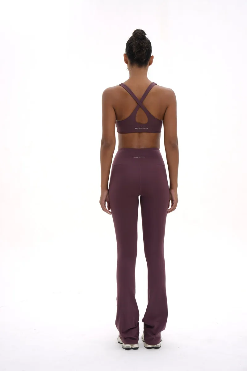 Mulberry Drop Back Boundless Bralette