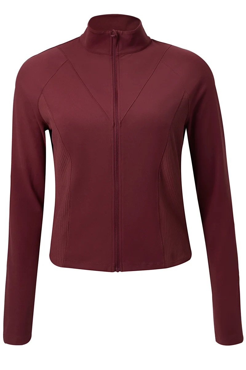 Crop Zip Sweat Pia