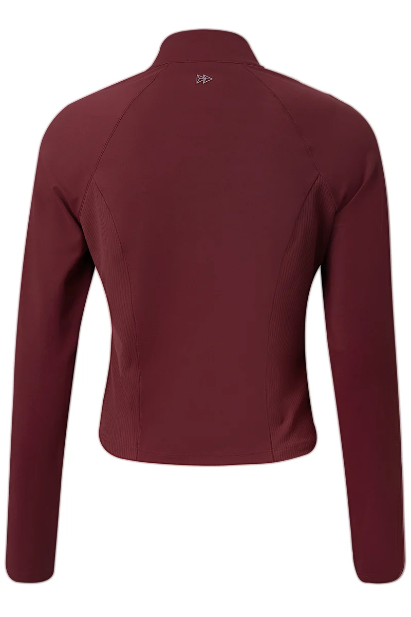 Crop Zip Sweat Pia