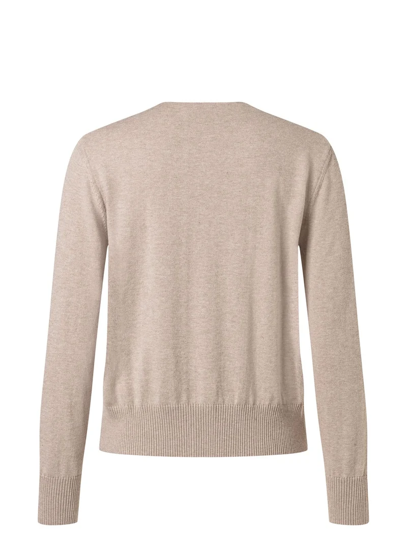 Strickjacke Knopf 1/1 Arm