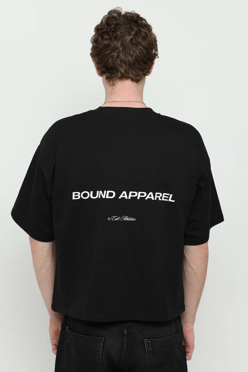 Black & White Boxy Tee