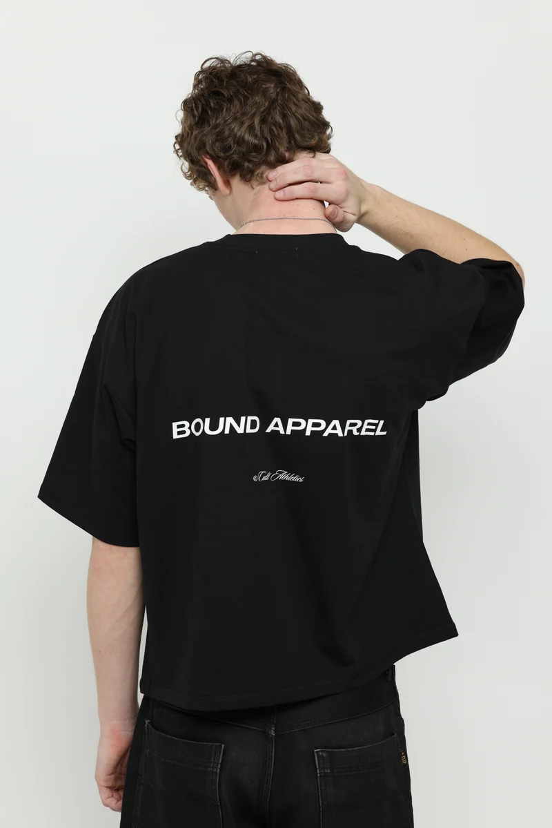 Black & White Boxy Tee