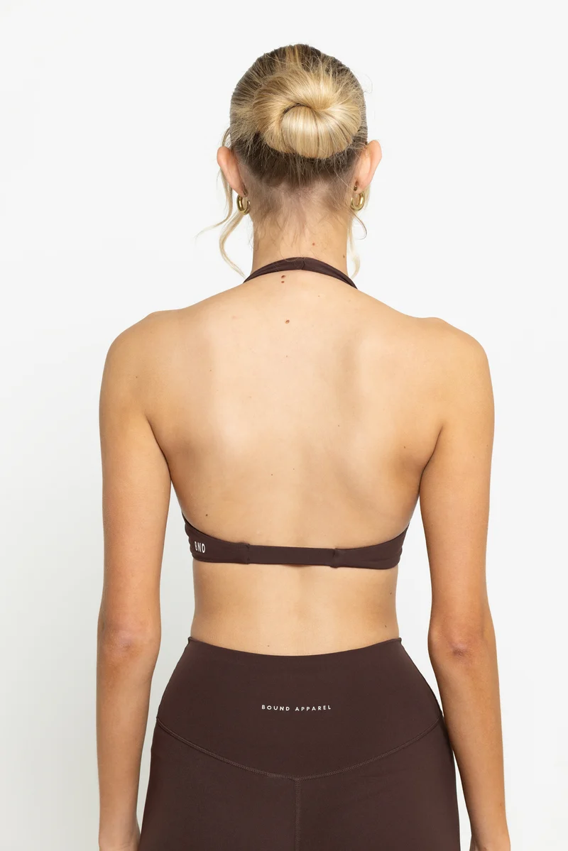 Chocolate Boundless Twist Bra