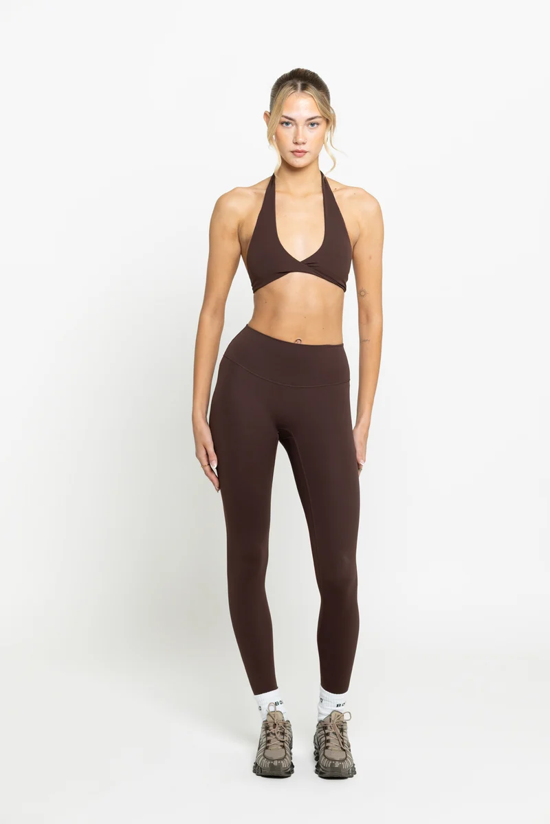 Chocolate Boundless Twist Bra
