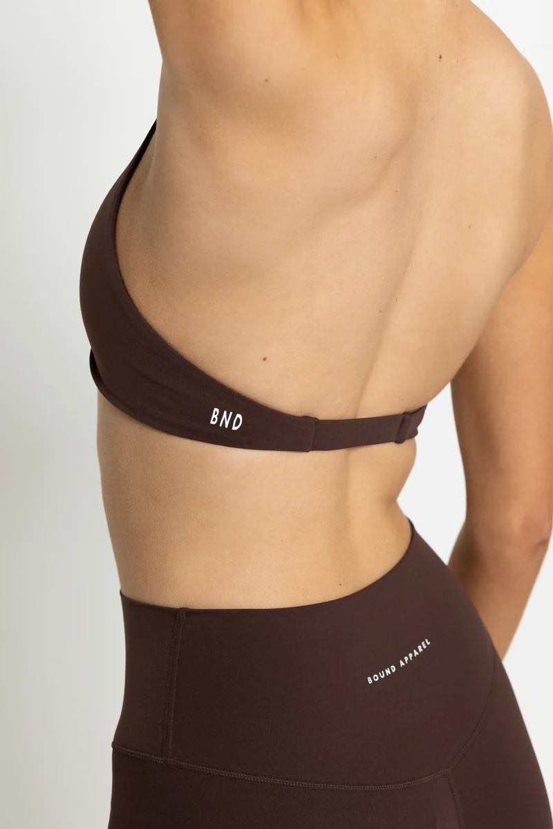 Chocolate Boundless Twist Bra