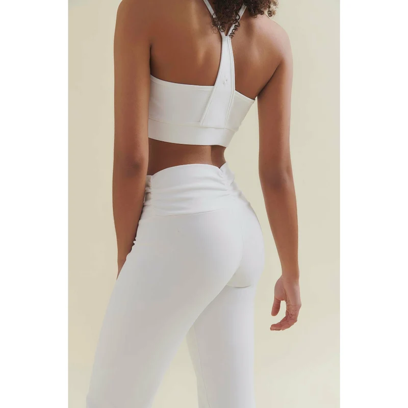 Fresher Cropped Tank - Diamond White