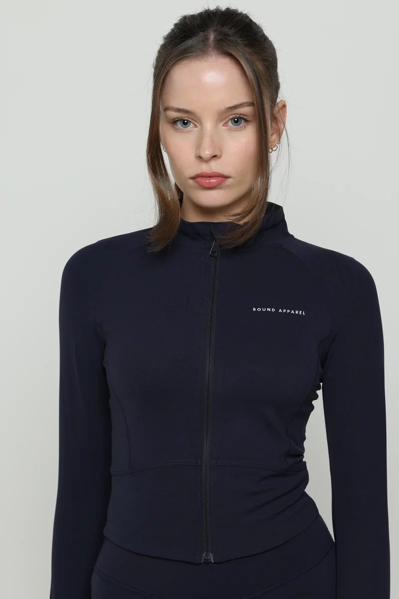 Space Blue Boundless Zip Top