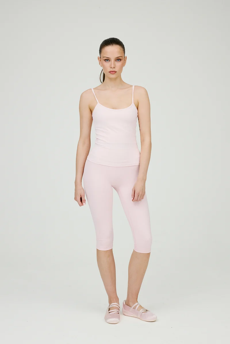 Strawberry Milk Contour Capris