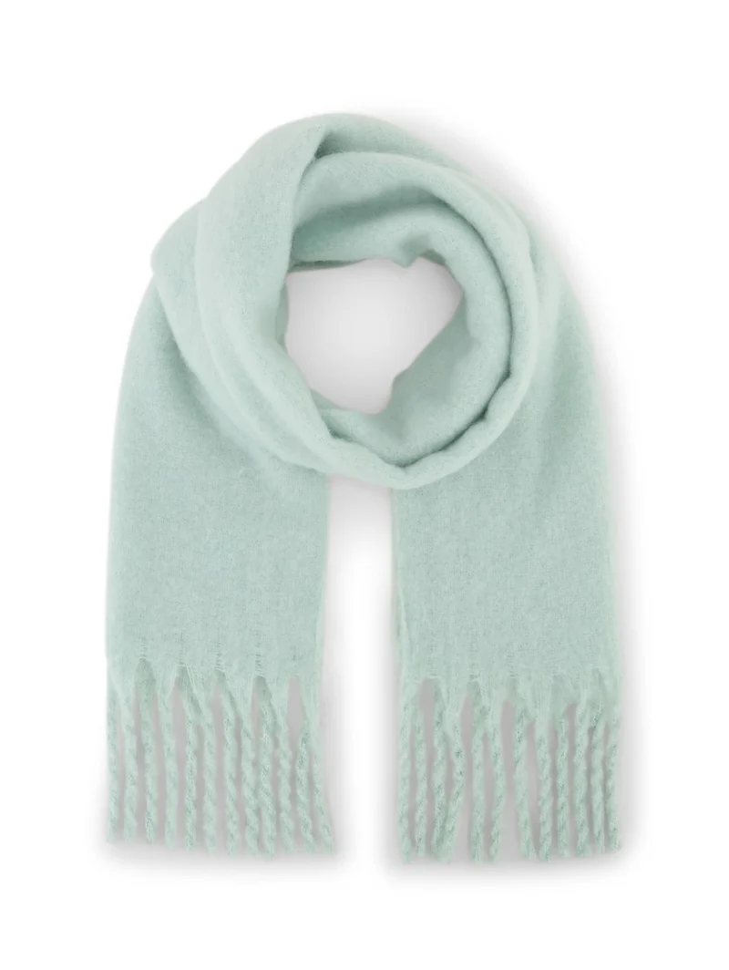 Cosy Schal mit Fransen