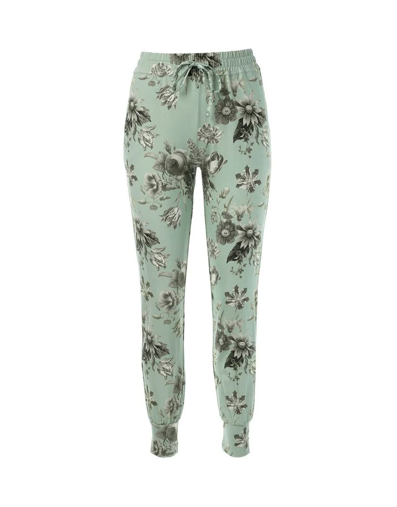 Essenza Jules Florean Dusty teal Lange Hose S