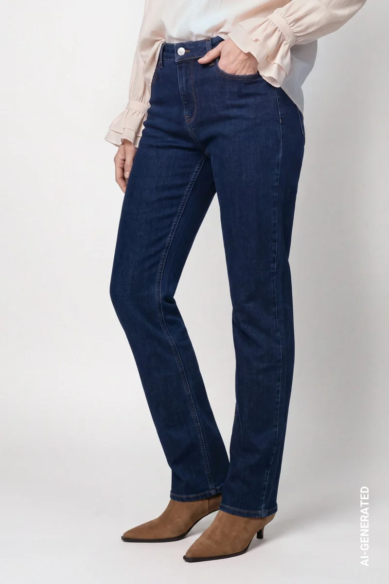 Straight-leg-Jeans