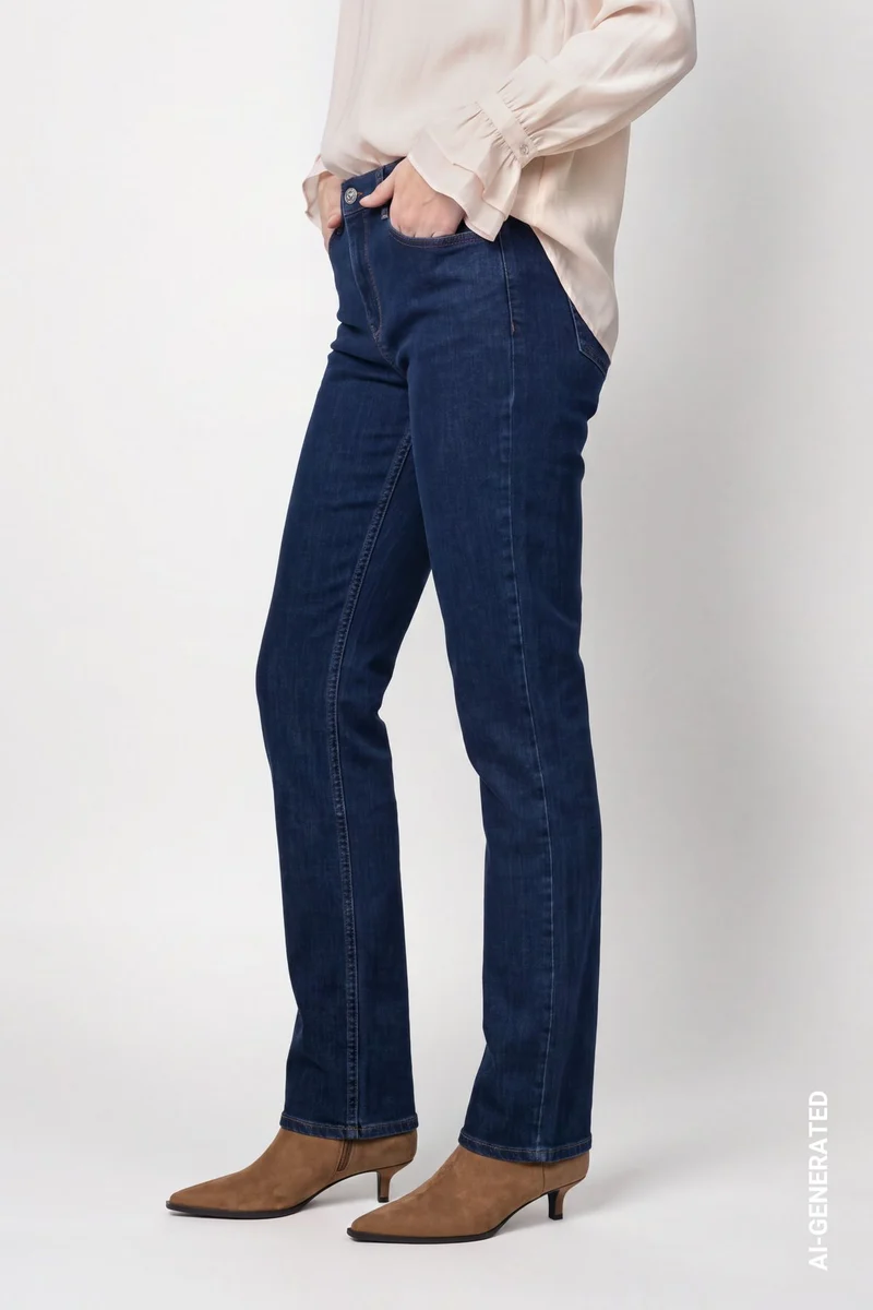 Straight-leg-Jeans