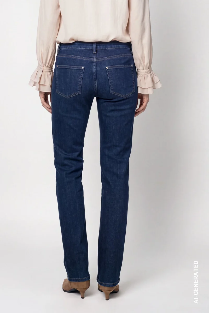 Straight-leg-Jeans