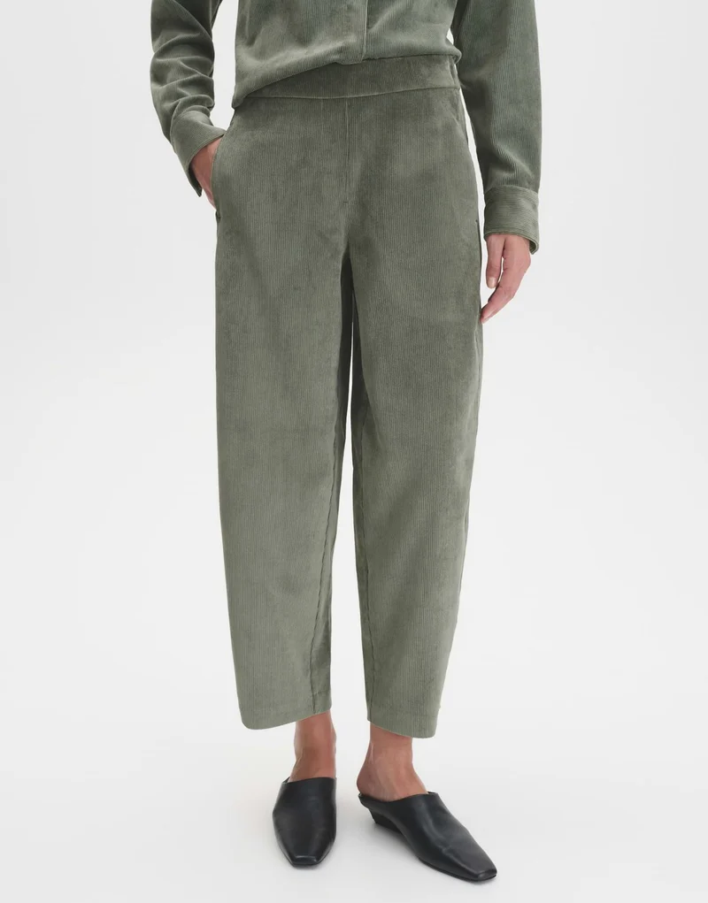 Cisilia barrel corduroy, artichoke
