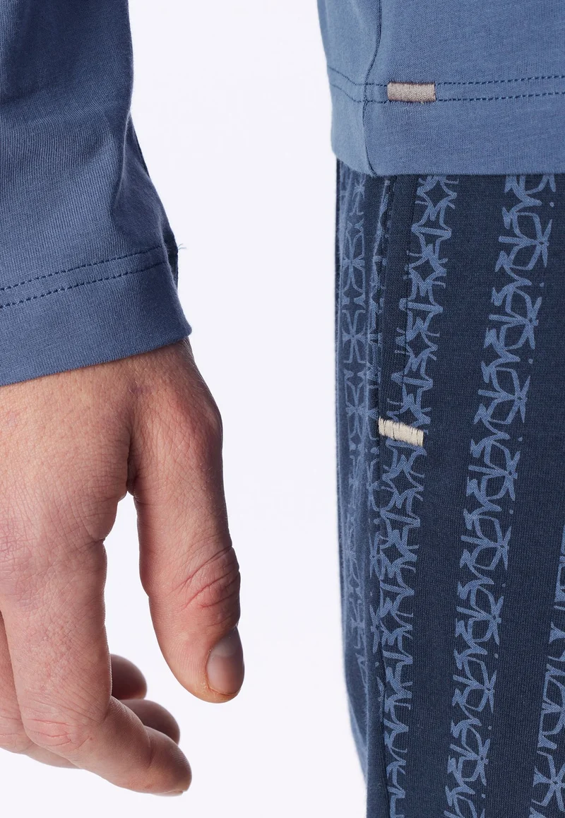 Langarmshirt V-Ausschnitt
