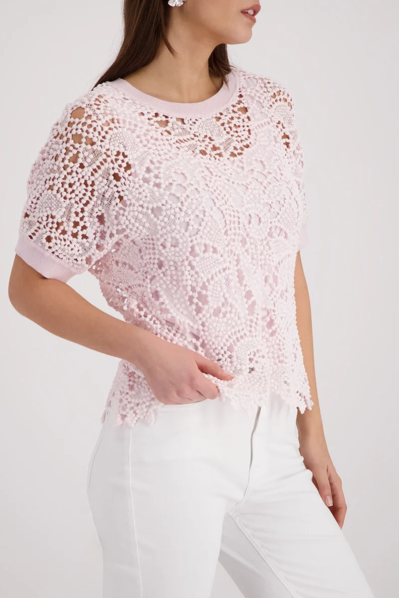 Pullover, french rose