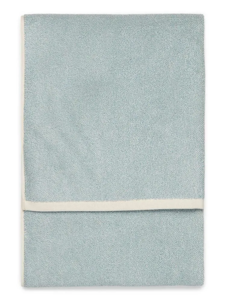 marc-o-polo Timeless melange Aquamarine Handtuch 80 x 200 cm