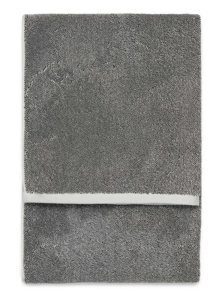 marc-o-polo Timeless melange Anthrazit Handtuch 80 x 200 cm