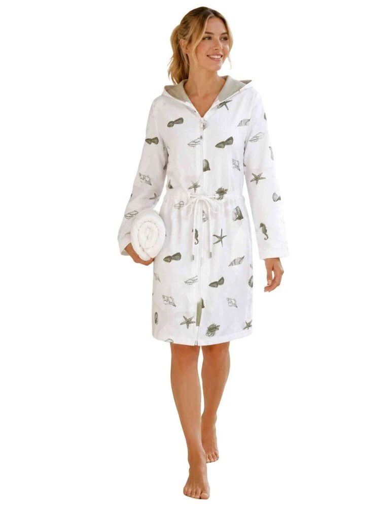MUSCHEL Damen-Parka - Farbe weiss - Größe XL