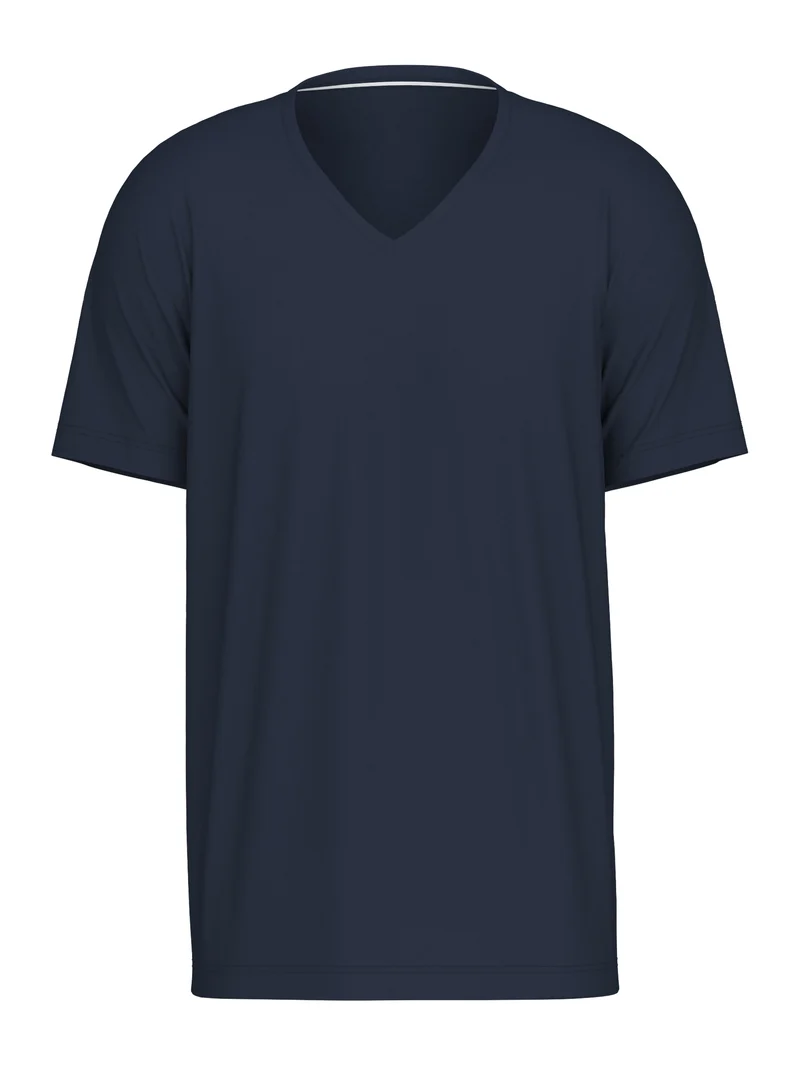 Kurzarm-Shirt, V-Neck