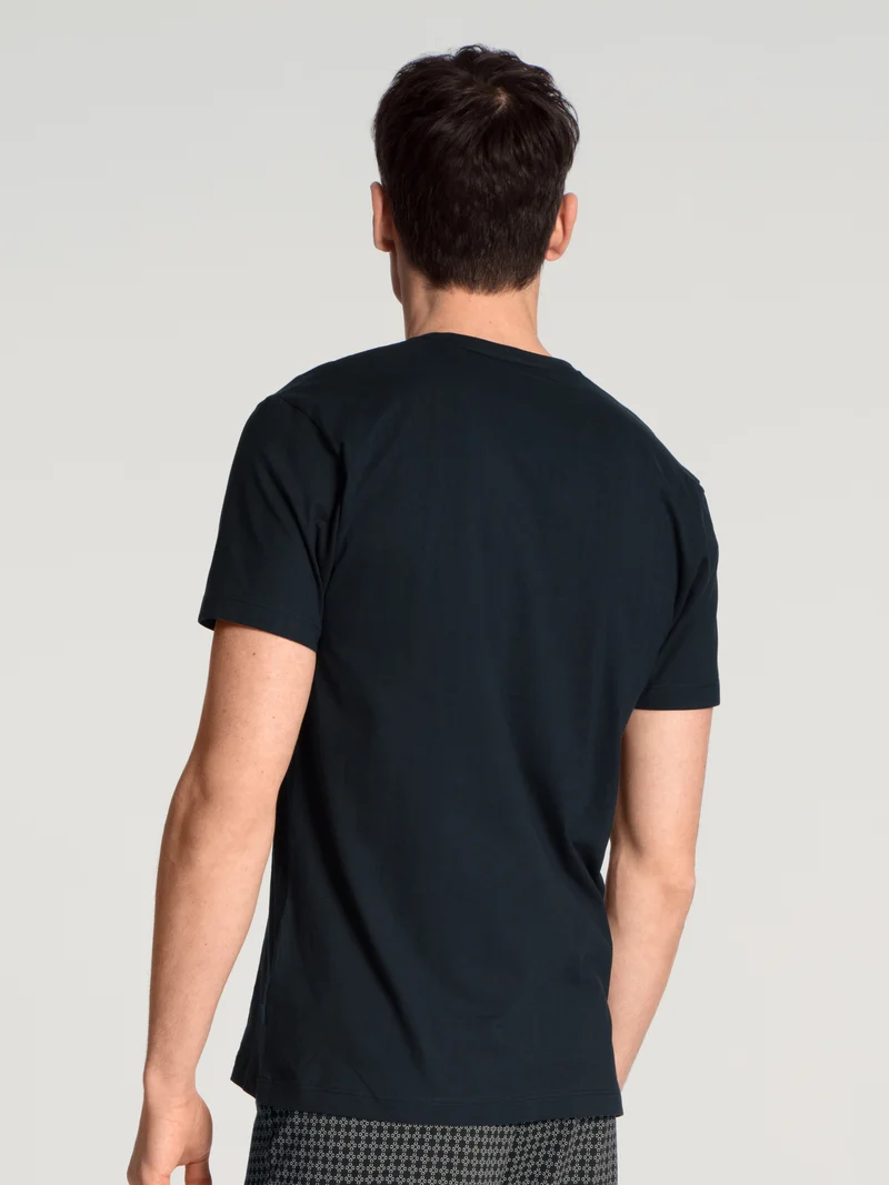 Kurzarm-Shirt, V-Neck