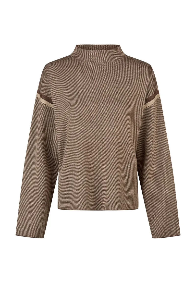 Pullover mit Seitenstreifen