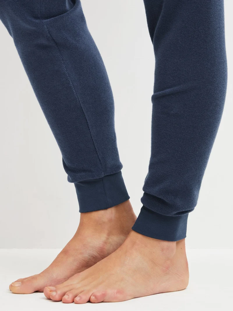 DAMEN Pyjama mit Bündchen