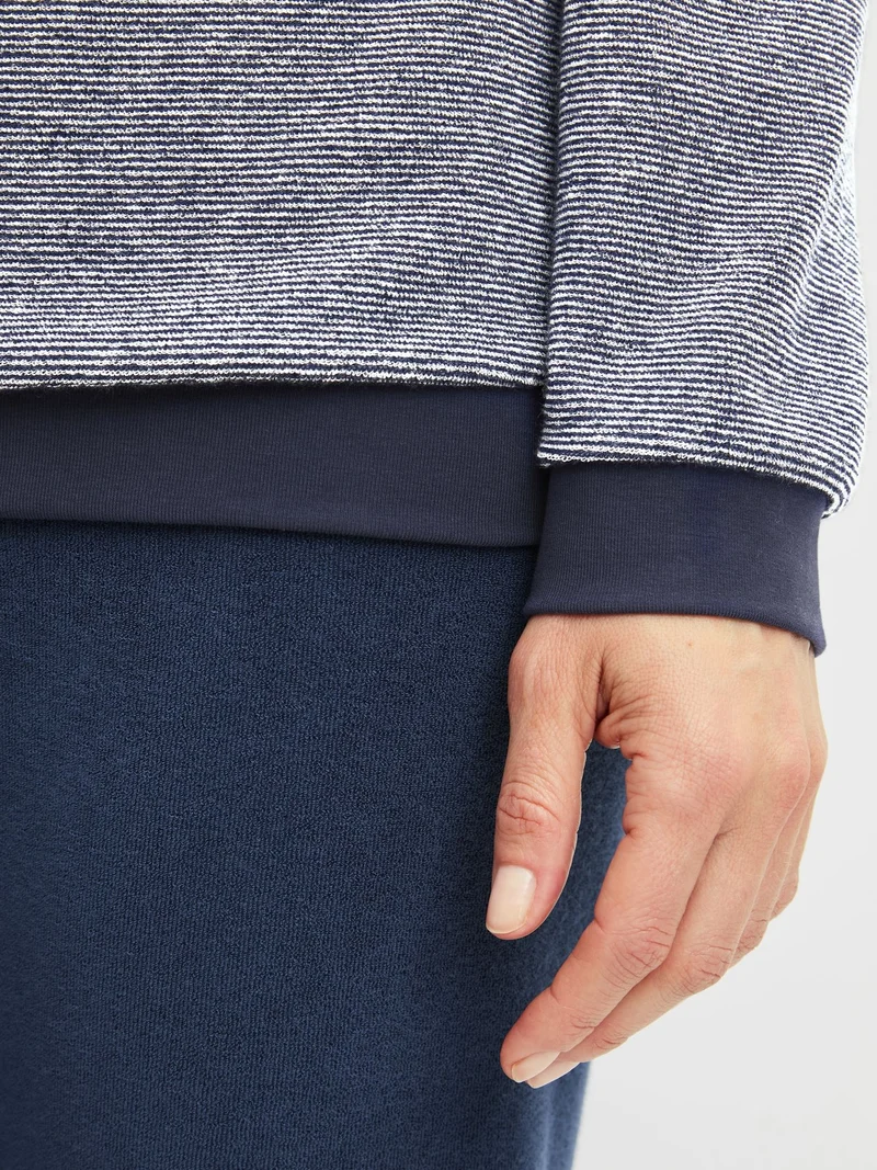 DAMEN Pyjama mit Bündchen