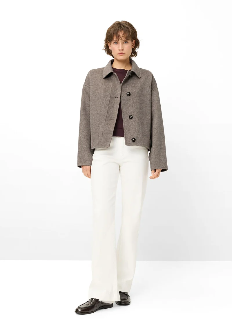 Double Face Wolljacke