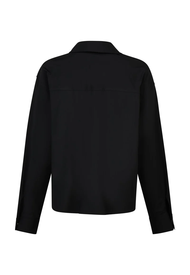 Schlupfbluse mit Brusttaschen
