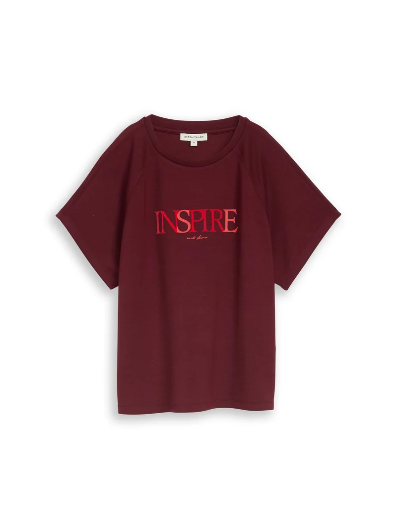 Scuba T-Shirt mit Schriftzug