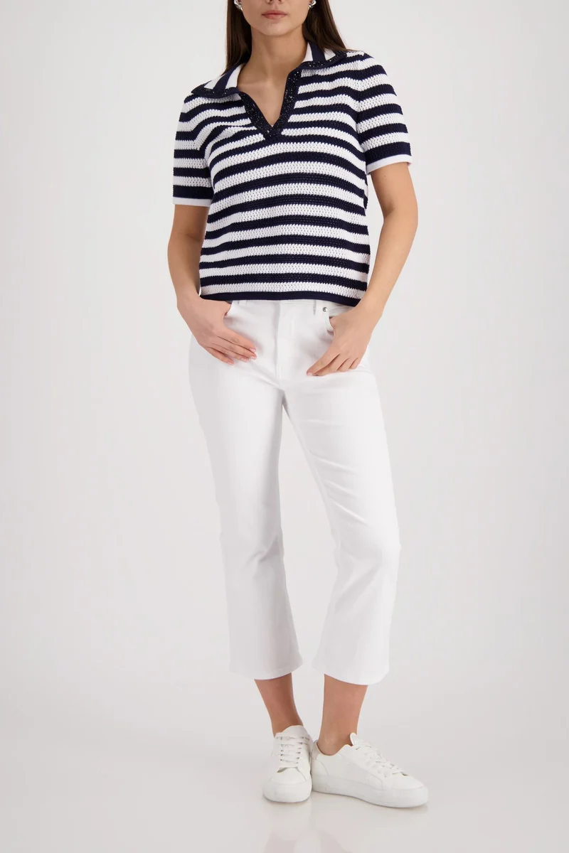 Pullover, marine ringel